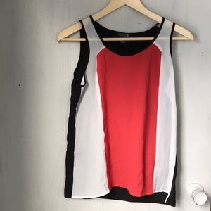 Forever 21 Sleeveless Color Block Tank